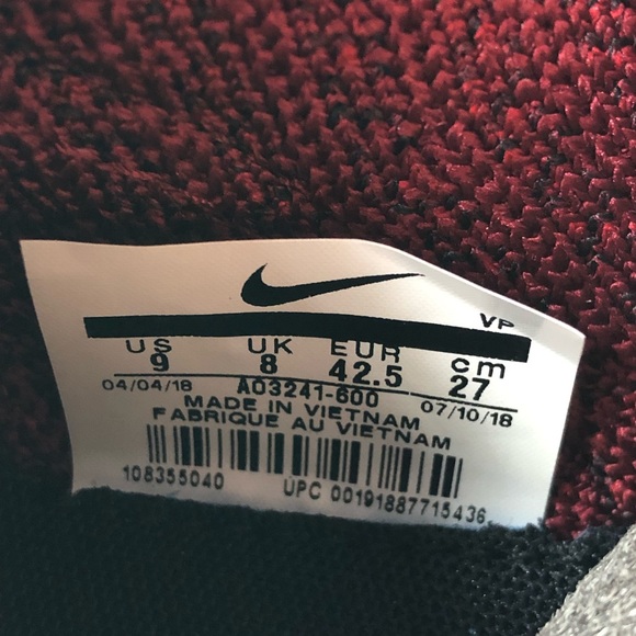 Nike Air Vapormax Premier Flyknit Team Red - Picture 7 of 7